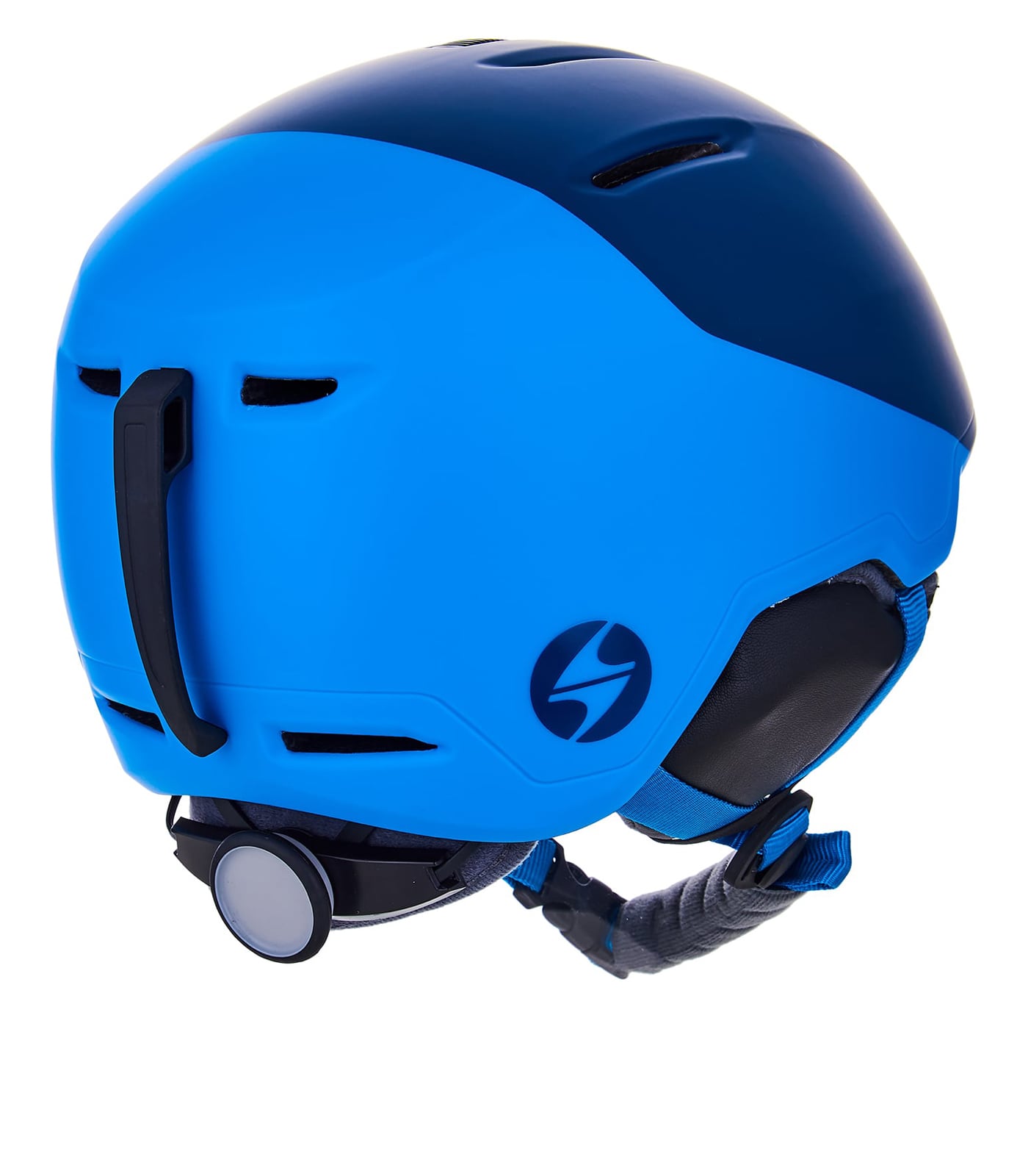 Viper ski helmet junior, dark blue matt/bright blue matt