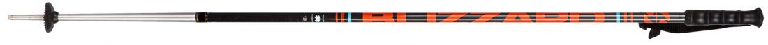 Race 7001/carbon ski poles, black/orange