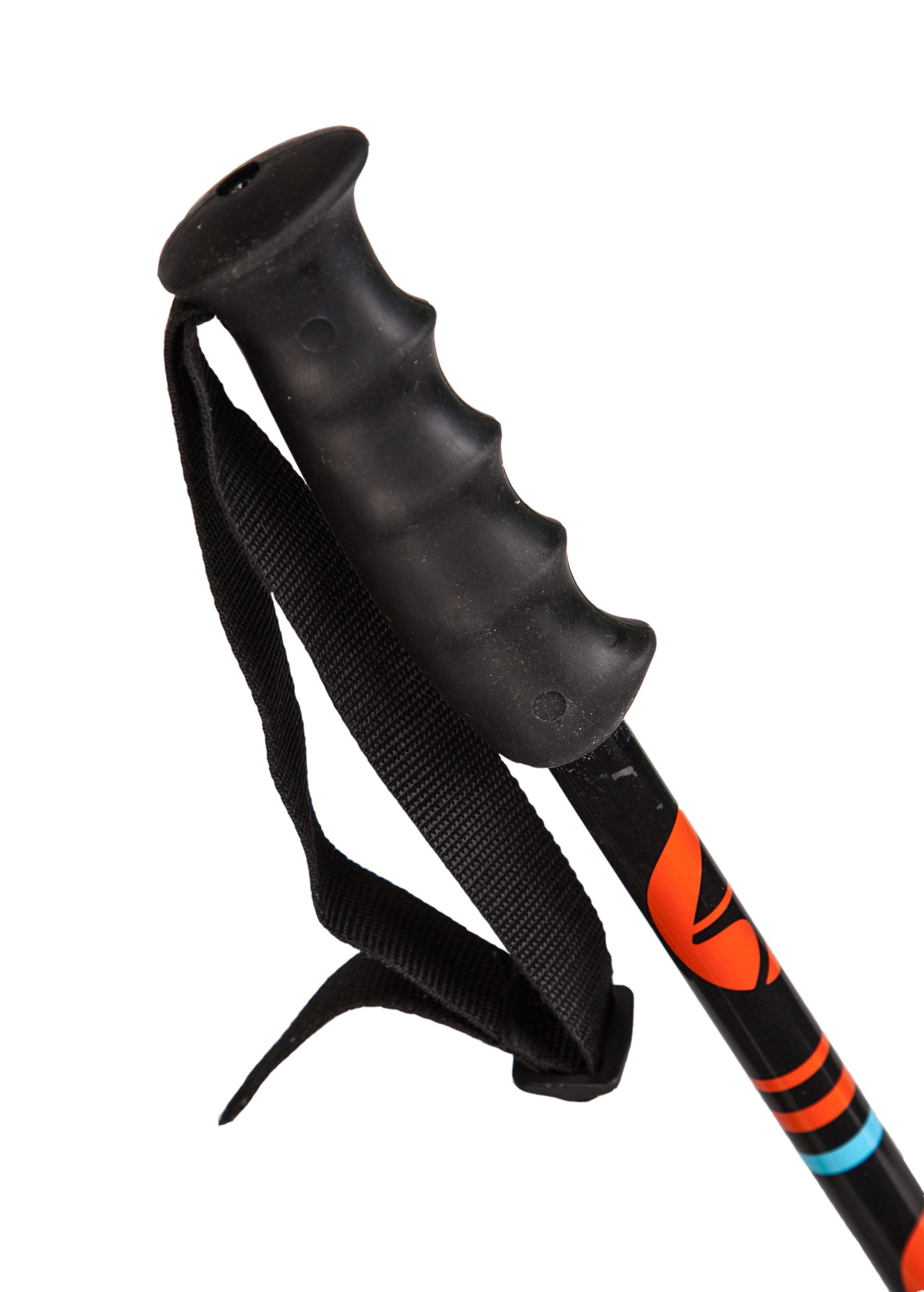 Race 7001/carbon ski poles, black/orange