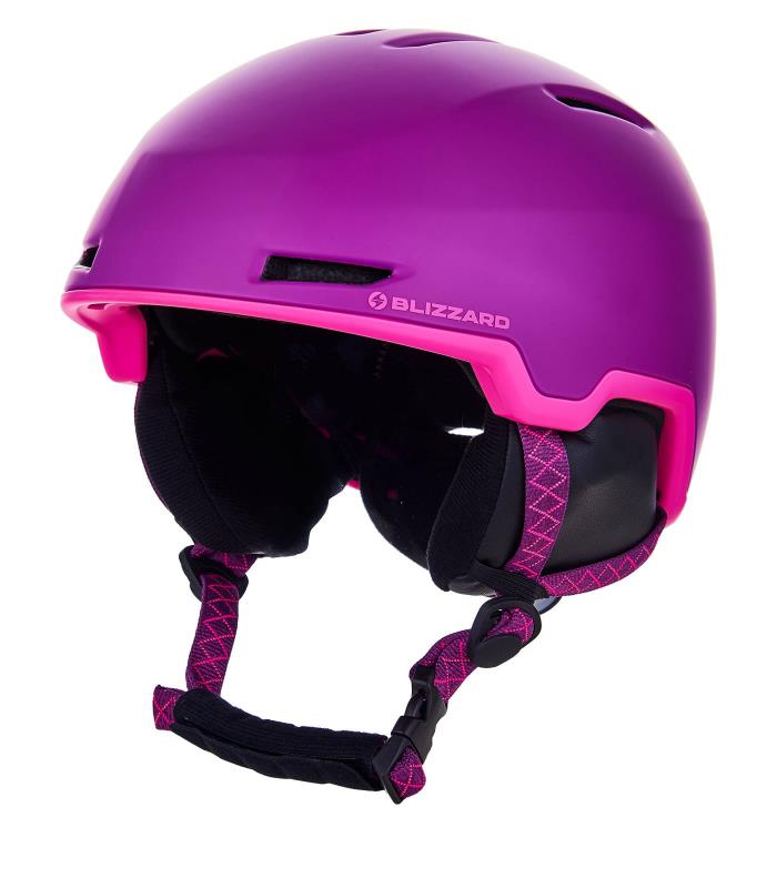 W2W Viper ski helmet, violet matt/pink matt