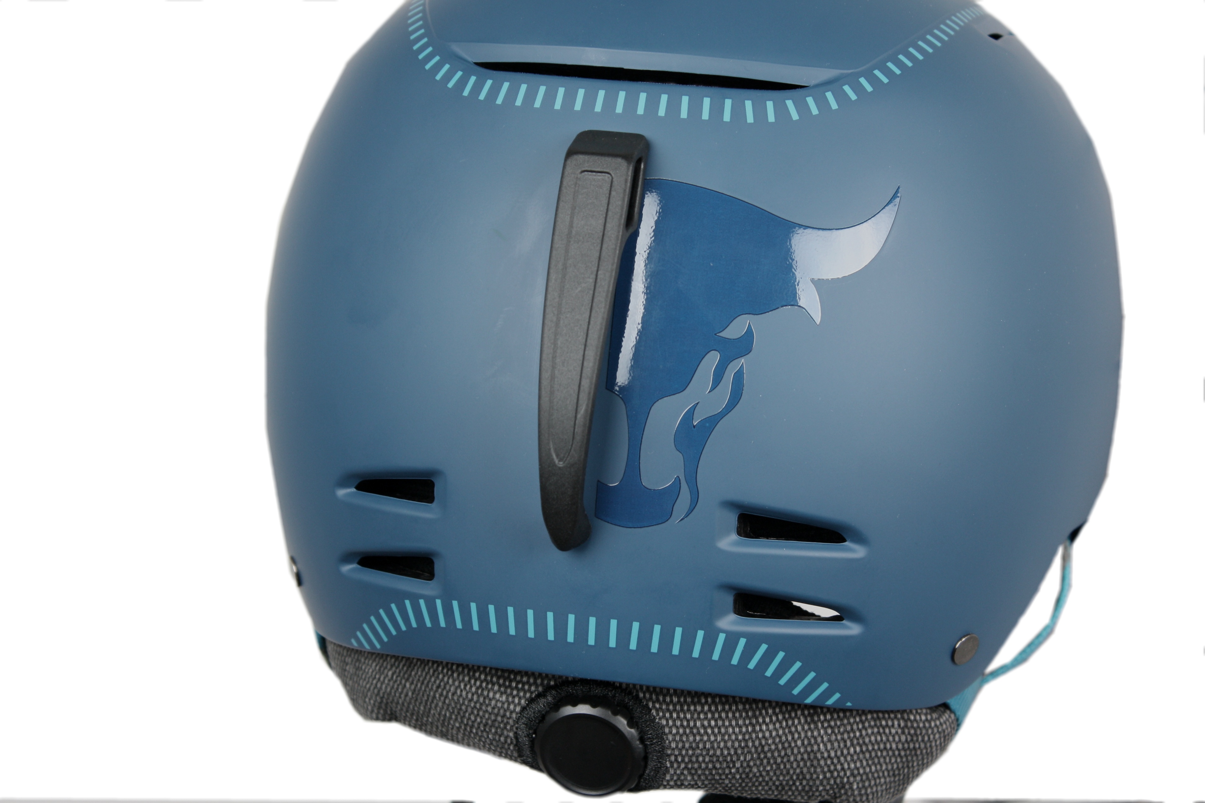 Guide ski helmet, deep blue matt/bright blue matt