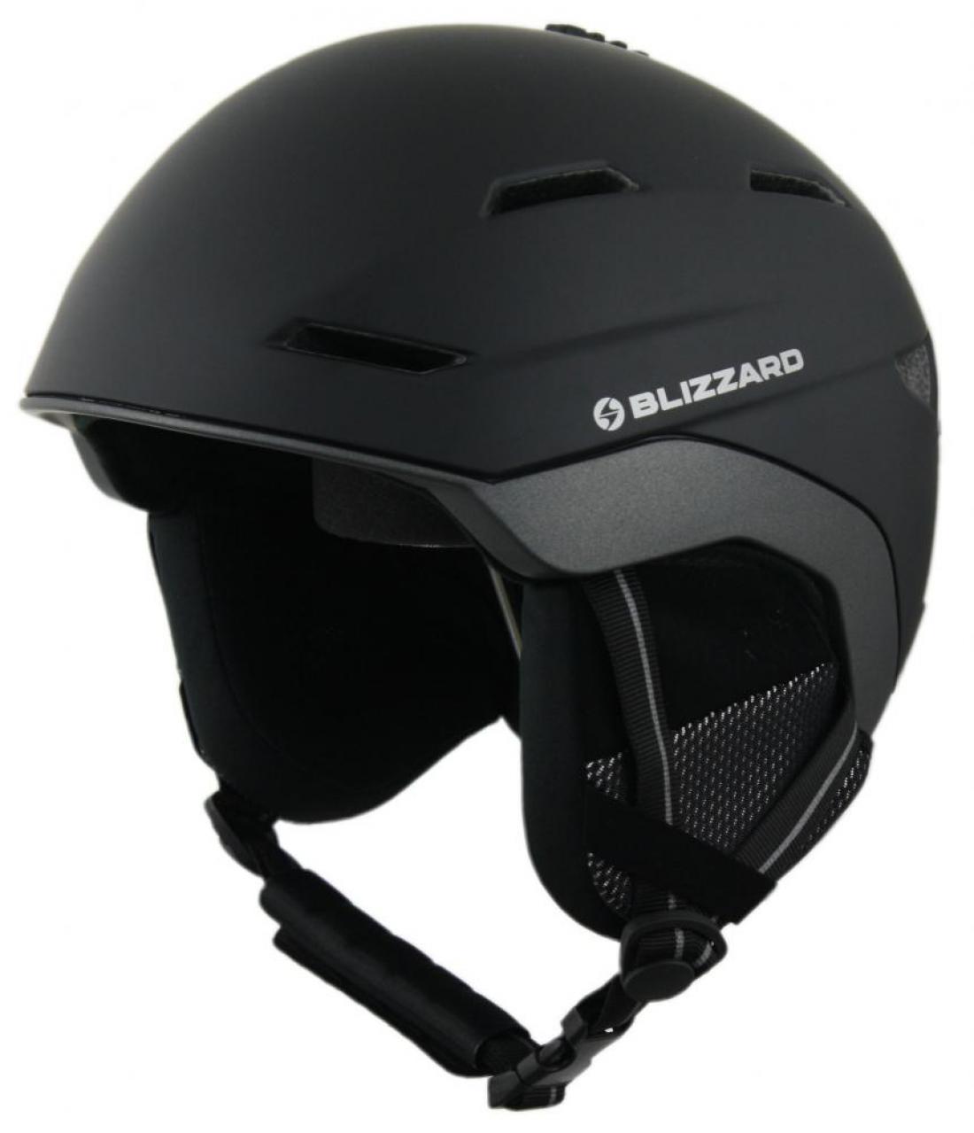 Bormio ski helmet, black/anthracite matt