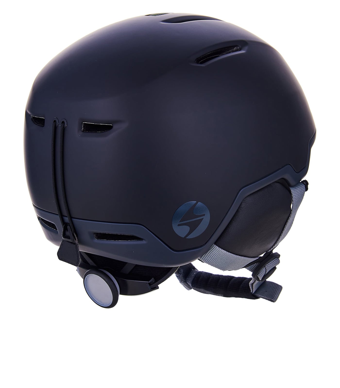 Viper ski helmet, black matt/grey matt