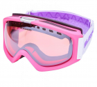 BLIZ Ski Gog. 933 MDAVZS, neon pink matt, rosa2, silver mirror