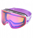 BLIZ Ski Gog. 932 MDAZO, white shiny, rosa2, purple REVO