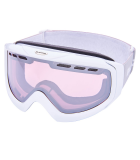 BLIZ Ski Gog. 906 LDAVZO, extra white shiny, rosa2, silver mirror